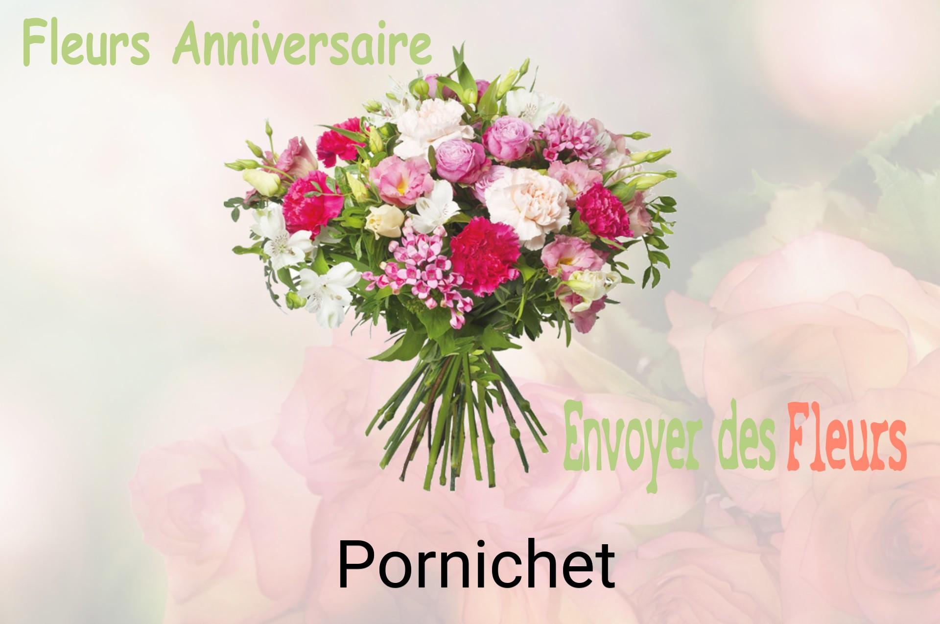 Bouquet de fleurs d’anniversaire livré à Pornichet
